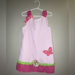 TODDLER GIRL • 2T • Butterfly sun dress.